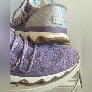 Sorel purple women sneaker shoe